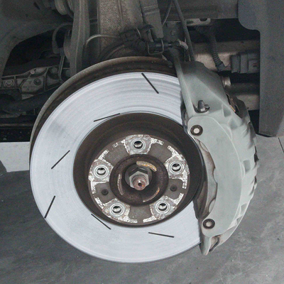 Kaliper Porsche 19z Depan 6 Piston Memperpendek Jarak Berhenti
