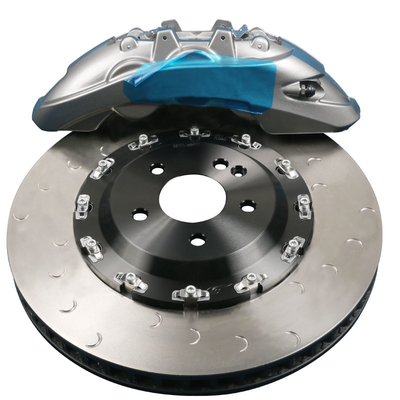 380x34mm 6 Piston Auto Brake Caliper Lonceng Aluminium Ringan