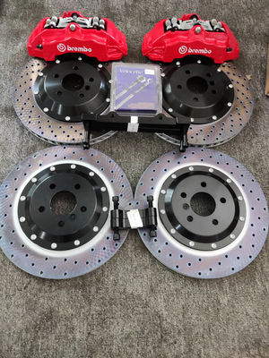 6pot Kaliper Rem Mobil Kit Ukuran Pelek R18 Untuk BMW G30 / Brembo 18Z