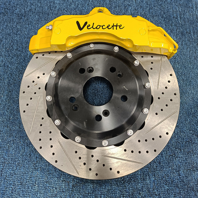 Kit Kaliper Rem Piston Besar Mobil Kuning 18Z Meningkatkan Kinerja Sistem Rem