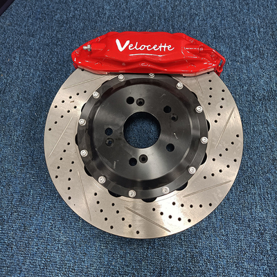 4 Pot 330x28mm Kaliper Rem Cakram Mobil Kinerja Tinggi