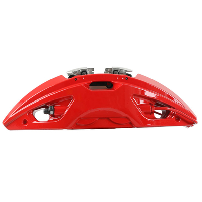 Red MP Performance 4 Pot Brake Caliper Aluminium Alloy 345mm 370mm