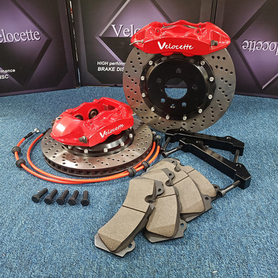 4 Pot Teknologi Monoblock GT4 Kaliper Rem Honda Merah