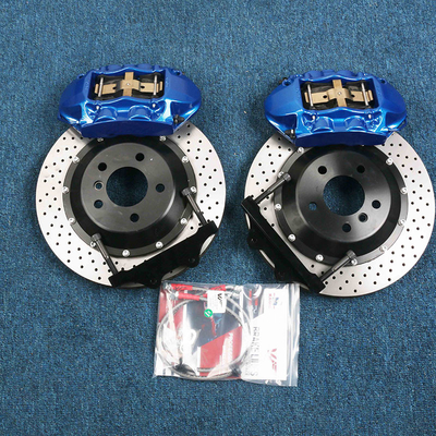 Kinerja Tinggi 6 Pot Kaliper Rem BMW 355x34mm Brake Rotor