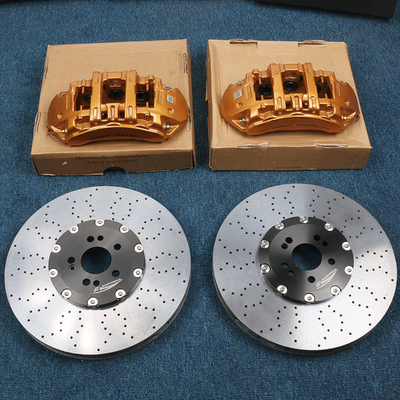400x36mm Carbon Ceramic Brakes Rotor Cocok Untuk Mercedes Auto Brake Caliper 6 Piston