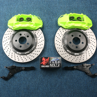 355mm 380mm 405mm 4 Pot Kaliper Rem Aluminium Alloy