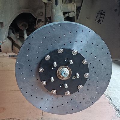 Modifikasi Mobil 10 Piston Kaliper Rem Carbon Ceramic Disc Untuk Honda UR-V