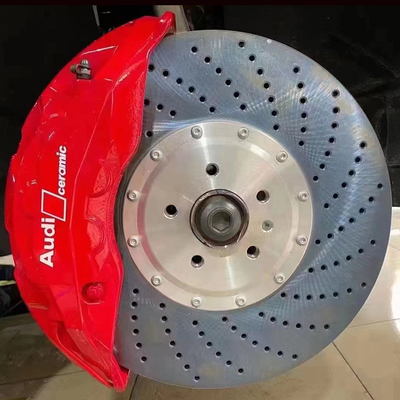420MM * 36MM Disc 10 Piston Kaliper Rem Cocok Untuk Audi Q5 Q7 Q8 A4 A5 A6