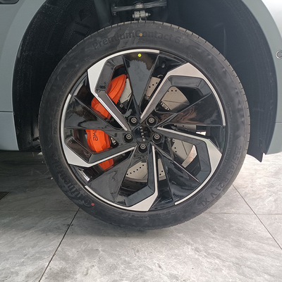 Zeekr Velocette Velocette Merah Kit Kaliper Rem 21 inci 6 Piston Besar