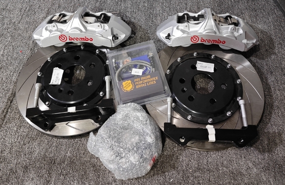 380MM Cakram Diperbaharui Kaliper Kaliper Rem Kit Cocok Untuk Brembo GT6 / Cadillac XT5