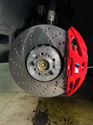 Ukuran 348 374 395MM Rem Cakram Otomatis Cocok Untuk BMW Seri 3 G12 G38