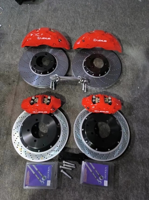 Kit Kaliper Rem Cakram Warna Merah 420MM Cocok Untuk Toyota Lx570 Brembo GT4