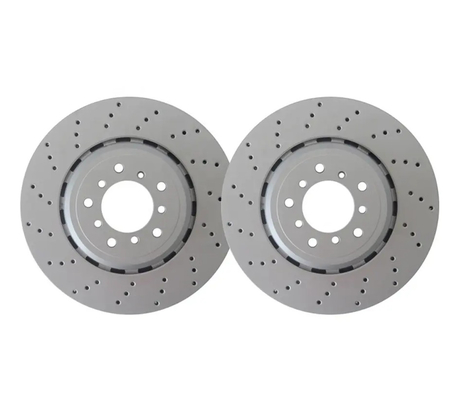 Anti Noise Car Brake Discs Untuk BMW M-Series E82 E90 E92 OE 34112283802
