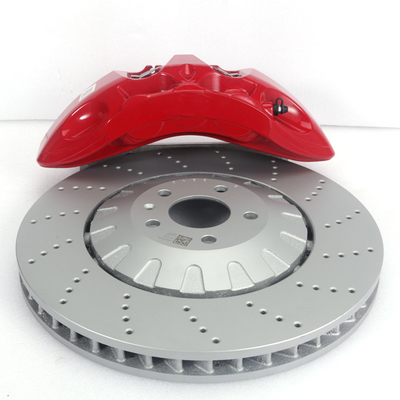 Street Sport Racing Brake Caliper 6 Piston dengan Carbon-Ceramic Pad Untuk Audi Q3
