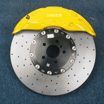 10 Pot Brake Caliper High Carbon Steel Discs Monoblock Berat Ringan Dimodifikasi Untuk BMW X5