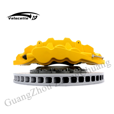 Memperbaiki kinerja tinggi 6-Pot Bake Caliper Big Brake Kit 8520 Untuk 19 Inch Roda 380mm Dish Mercedes-Benz CLA CLS GLC