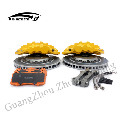 Memperbaiki kinerja tinggi 6-Pot Bake Caliper Big Brake Kit 8520 Untuk 19 Inch Roda 380mm Dish Mercedes-Benz CLA CLS GLC