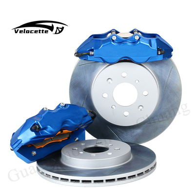 Untuk Audi Q5 Q6 Q7 Brake Caliper Kit SPOON 4-Pot In 15-16 Inch Wheels 285-300mm Otomatis Brake Caliper