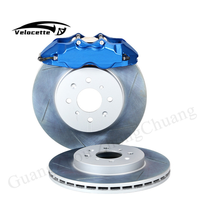 Untuk Audi Q5 Q6 Q7 Brake Caliper Kit SPOON 4-Pot In 15-16 Inch Wheels 285-300mm Otomatis Brake Caliper