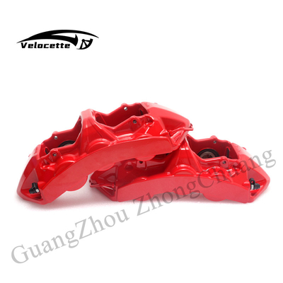 Refit High Performance 6-Pot Bake Caliper Big Brake Kit GT6 Untuk 18-21 Inch Wheels 350-405mm Dish BMW