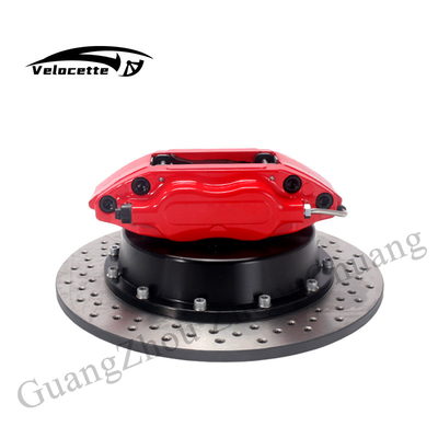 Kit Caliper Rem Besar 7600 4-Pot Piston Bake Caliper Untuk 15-16 Inch Roda 285-300mm untuk BMW X1 X3 X5