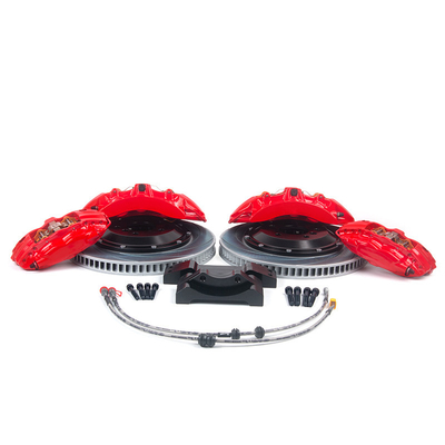 Refit Racing Brake Pads 6-Pot V6 Auto Bake Caliper Kit Brake Besar Untuk 19 Inch Wheels 355-380mm Dish BMW X1 X2 X3 i3