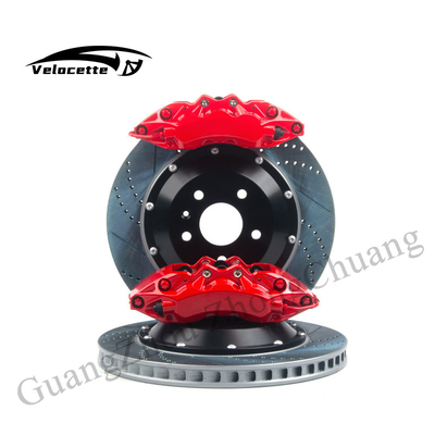 Sistem rem otomatis Karbon Keramik Discs 9040 6 Piston Brake Caliper untuk Mercedes-Benz GLA AMG