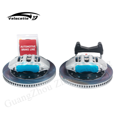 Sistem rem balap Kit rem besar CAR97 6 Piston Auto Caliper Untuk Kia