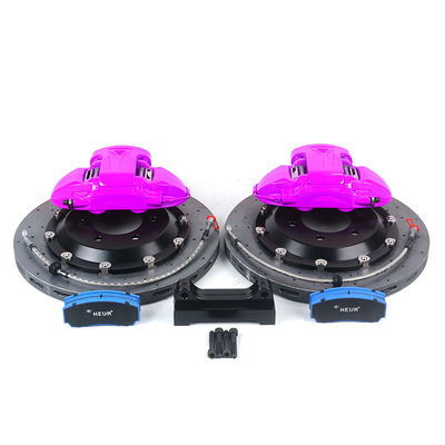 Cakram Rem Warna Ungu 9N 380-400mm Suku Cadang dan Suku Cadang Otomotif 19-20 inci Kaliper Rem 6-Piston Roda Belakang