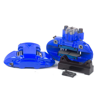 Cakram Rem Warna Biru 9N 380-400mm Suku Cadang Otomotif dan Suku Cadang 19-20 inci Kaliper Rem 6-Piston Roda Belakang