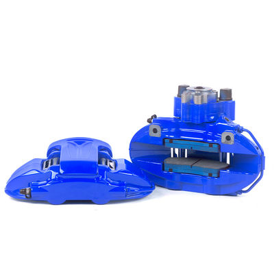 Cakram Rem Warna Biru 9N 380-400mm Suku Cadang Otomotif dan Suku Cadang 19-20 inci Kaliper Rem 6-Piston Roda Belakang